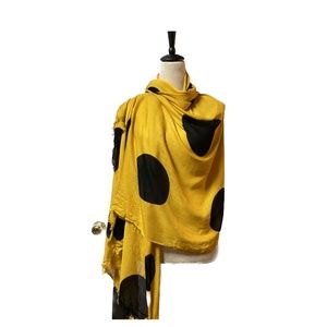 NWT Marks & Spencer Yellow & Black Shawl/Scarf